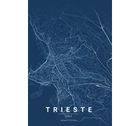Milan City Map Urban Blueprint College Ruled White Paper Composition Notebook: deal for School, University, Office, Travel Notes, Work and Free Time or as a Diary or Journal