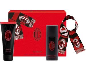 Milan | Coffret Cadeau Homme Déodorant 150ml + Mousse Douche 200ml + Echarpe