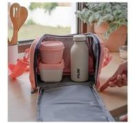 MILAN 08808SNCP Sac isotherme pour aliments de grande capacité (5 L) Série 1918, rose, multicolore