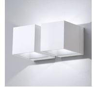 Milan Dau 80 Applique 4x DOB LED Strahler/Spot, noir