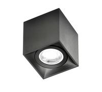 Milan Dau 80 Plafonnier GU10 Strahler/Spot, aluminium noir satiné