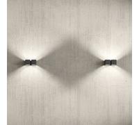 Milan Dau Applique murale LED à 2 sources lumineuses, 6829,