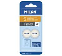 Milan Emballage Blister Avec 2 Gommes De Rechange Pour Gomme D´extension Avec Taille-crayon