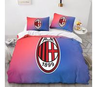 Milan Ensemble De Literie Imprim¿¿ En D Parure De Lit Housse De Couette Sets En Microfibre Couette Sets -Doux Et Confortable Housse De Couettes