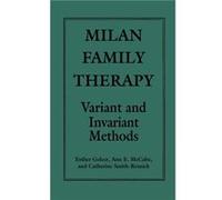 Milan Family Therapy by Cathrine SmithResnick Ann McCabe, Catherine Smith-Resnick, Esther Gelcer (Auteur)