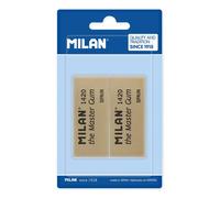 Milan Gommes Spécial beaux-arts Caoutchouc synthétique pour graphite et fusain - 2 gommes