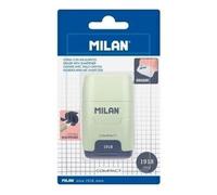 MILAN Blister Taille-Crayons-Gomme Compact Série 1918