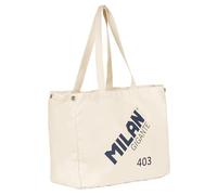 Milan Gigante 403 Collection Tote Bag Beige