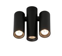Milan Haul 40 Plafonnier 3x LED Strahler/Spot, noir