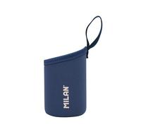 MILAN® Housse de protection en néoprène pour bouteille isotherme de 0,35 l - Série 1918 - Bleu marine
