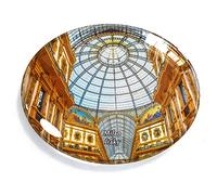 Milan Itaky Aimant de réfrigérateur congélateur ovale en cristal pour tableau blanc
