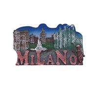 Milan Italie 3D Aimant pour Réfrigérateur Touristique Souvenirs Résine Magnétique Autocollants Aimant De Réfrigérateur Maison & Cuisine Décoration de La Chine