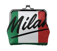 Milan, Italie Imprimer polyvalent porte-monnaie exquis mini portefeuille mignon pochette à monnaie pour toutes les occasions