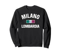 Milan Italie Lombardie Drapeau italien Sweatshirt
