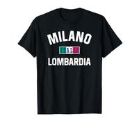 Milan Italie Lombardie Drapeau italien T-Shirt