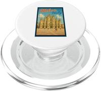 Milan Italy Poster touristique vintage Années 50 PopSockets PopGrip pour MagSafe