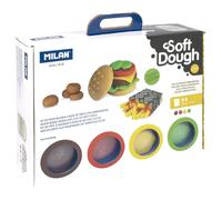 Milan Kit 4 Boîtes Pâte Molle Avec Outils House Of Burgers 116g