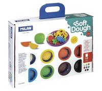 Milan Kit 8 Boîtes Pâte Molle Avec Outils Temps De Cuisson 59g