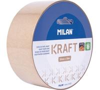Milan Klebeband Rolle 50mm x 50m Kraftpapier