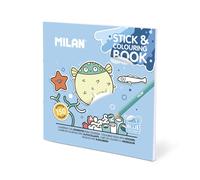 Milan Livre De Coloriage Avec Autocollants