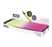 MILAN Lot de 12 crayons colorés série sunset rond multicolore