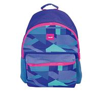MILAN Mochila Escolar, Capacidad 21l Knit, Lila Sac à Dos Loisir, 45 cm, Violet (Lila Y Verde)