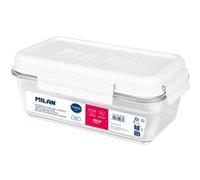 Milan nata 624 - Conteneur pour aliments - 1.2 L - rectangulaire - blanc Blanc
