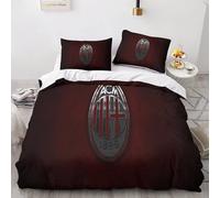 Milan Parure De Lit Pi¿¿Ces Pour Impression D Housse De Couette En Microfibre Hypoallergique Avec Fermeture ¿¿Clair Housses De Couettes Double£¿X