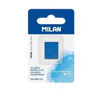 MILAN peinture aquarelle sur blister, couleur : bleu méditerranéen