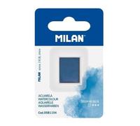 MILAN peinture aquarelle sur blister : couleur : dauphin bleu