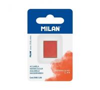 MILAN peinture aquarelle sur blister, couleur : rouge pastèque