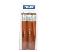 Milan Pinceau Plat Scolaire Série 121 N° 6