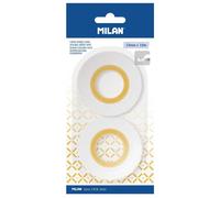 Milan Plaquette Blister De 2 Rubans Adhésifs Double Face 15x10 M