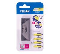 Milan Plaquette De 10 Lames De Rechange Pour Cutter Compact Série Acid