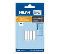 Milan Plaquette De 4 Gommes De Rechange Pour Porte-mines 2b