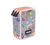 MILAN Plumier 3 étages avec contenu série spéciale Sports