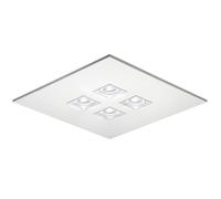Milan Polifemo Plafonnier 4x GU10 Deckenleuchte, laqué blanc