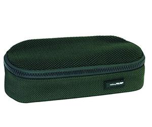 MILAN Portatodo Ovalado Mini Knit Khaki Green Trousses, 20 cm, Vert (Verde)