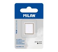 MILAN® Recharge aquarelle en format demi-godet, blanc