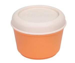 MILAN® Récipient alimentaire hermétique rond 0,25 l, orange-beige