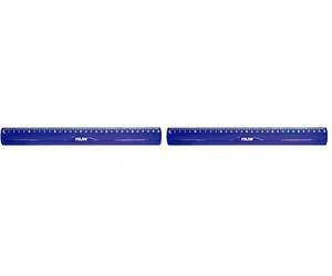 MILAN Règle Flex & Resistant Acid bleu 30 cm (Lot de 2)