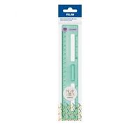 Milan Règle transparente Nouvelle série Look Vert 20 Cm Transparent One Size