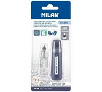 Milan ruban correcteur 5mmx6m série 1918 + 1 recharge bleu marine blister