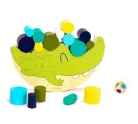 MILAN -S8428911 Jouet éducatif en Bois, Cylindres applicables 'Coco Balance', Multicolore (FACTIS, S.A. 660510)