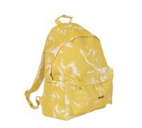 MILAN Sac à dos scolaire classique 2 fermetures éclair (22 L) collection Lava, jaune