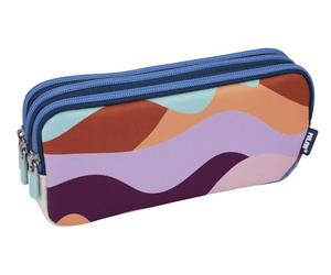 MILAN Sac Scolaire The Fun Multicolore 3 Fermetures éclair 220 x 80 x 100 mm