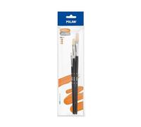 MILAN série 501 n° 2, 8, 12 brosses à poils plats set de 3 sous blister