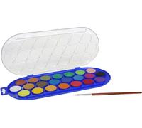 Milan Set de 22 pastilles d'aquarelle Ø Avec pinceau 30 Mm Multicolore Multicolore One Size