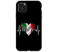 Milan Skyline Italie Battement de Cœur Fan J'aime Milano Coque pour iPhone 11 Pro Max