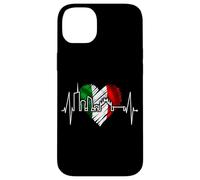 Milan Skyline Italie Battement de Cœur Fan J'aime Milano Coque pour iPhone 14 Plus